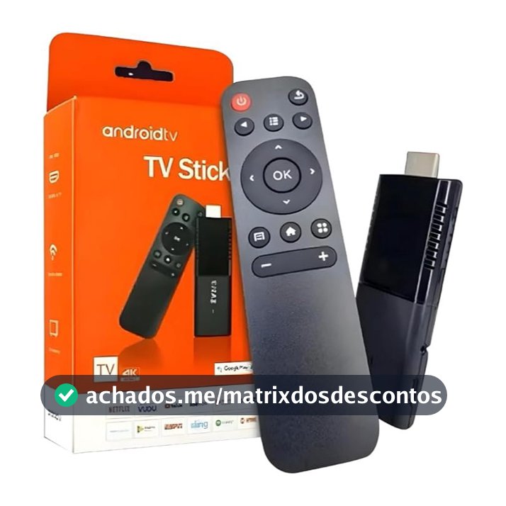 TV Stick Android 13 Pro 8GB RAM 16GB 4K WiFi Dual Band HDMI Google Assistant Streaming Netflix YouTube