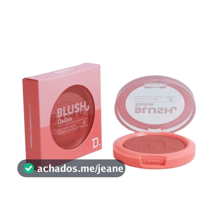 Blush Dailus Escolha o Seu Tom 4,5g