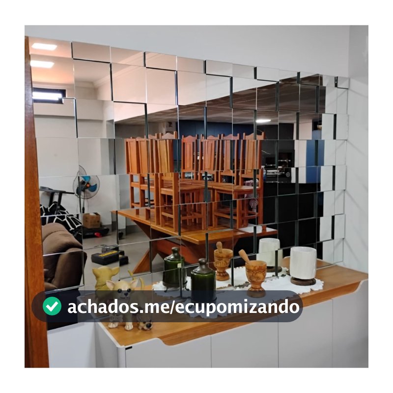 Espelho 3D Grande De Parede Liverpool Decorativo