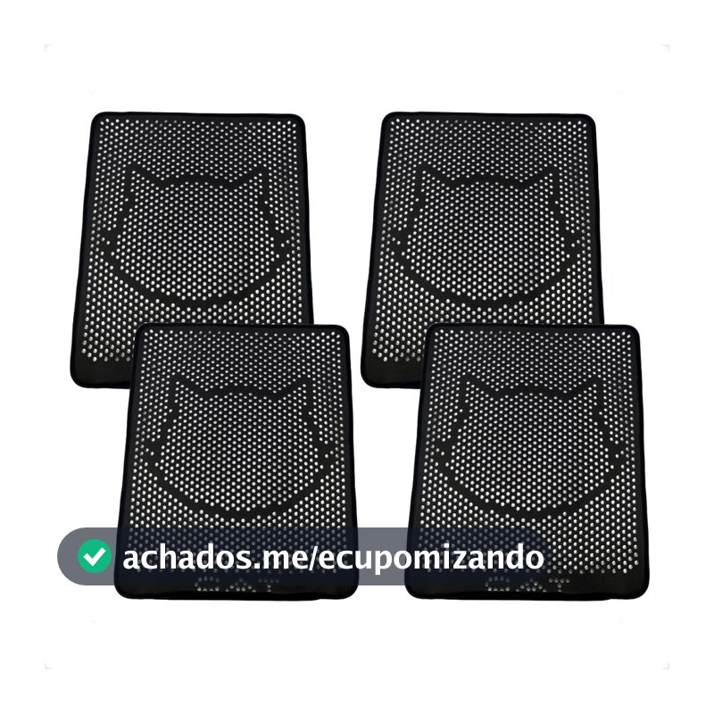Kit 4 Tapete Higiênico Coletor De Areia 68x53cm Mypetone