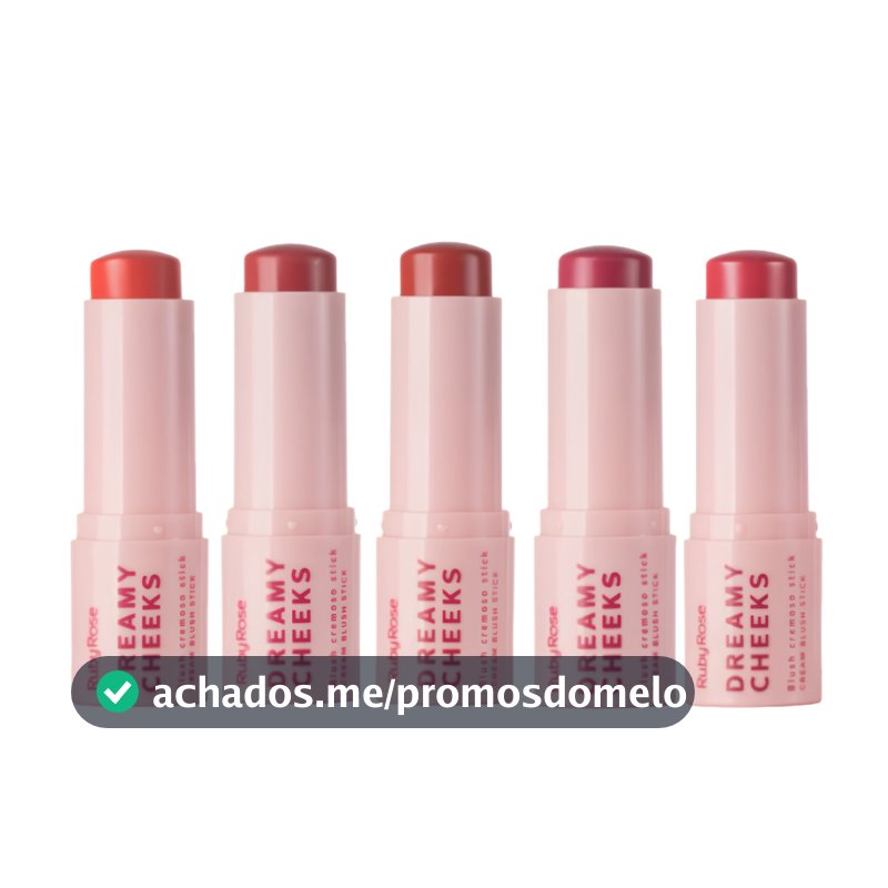 Blush Cremoso Stick Dreamy Cheeks Ruby Rose HBM01