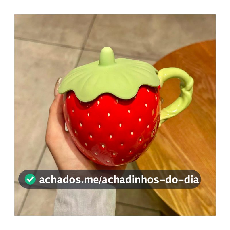 Menina coração caneca morango caneca ins presente de aniversário menina bonito morango copo de água presente para amigo