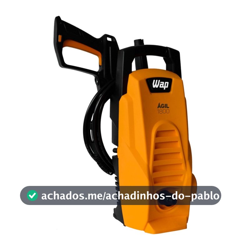 Lavadora WAP de Alta Pressão 127V / 220V 1400W 1300PSI  Ágil 1800
