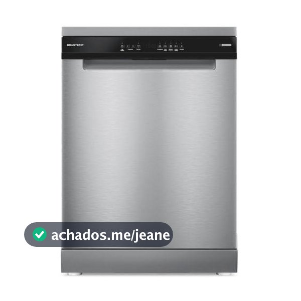 Lava Louças Brastemp 14 serviços com Smart Sensor Inox BLF60AR