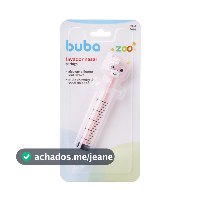 Seringa para Lavagem Nasal Buba Zoo Unicórnio