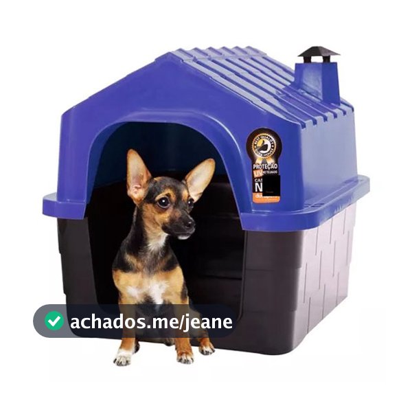 Casa Para Cachorro Casinha Cães Plástico N°2 Durapets