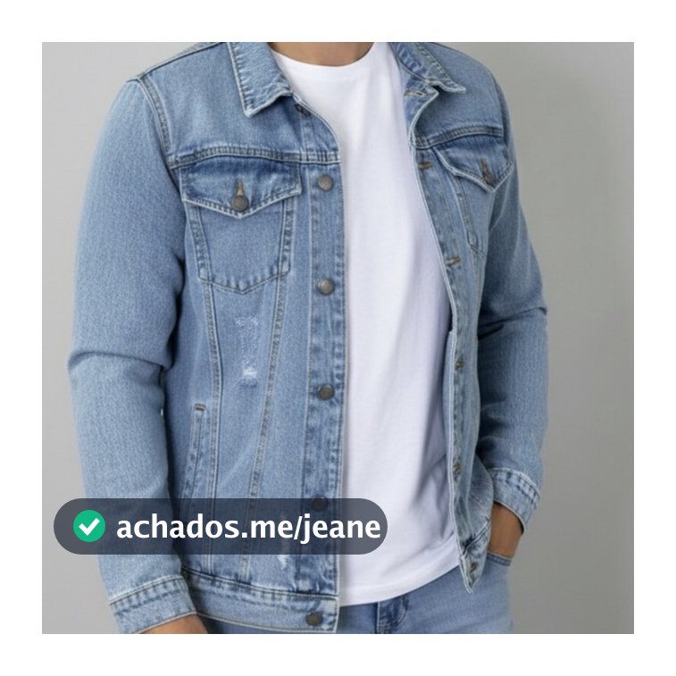 Jaqueta Jeans Masculina Charme RV