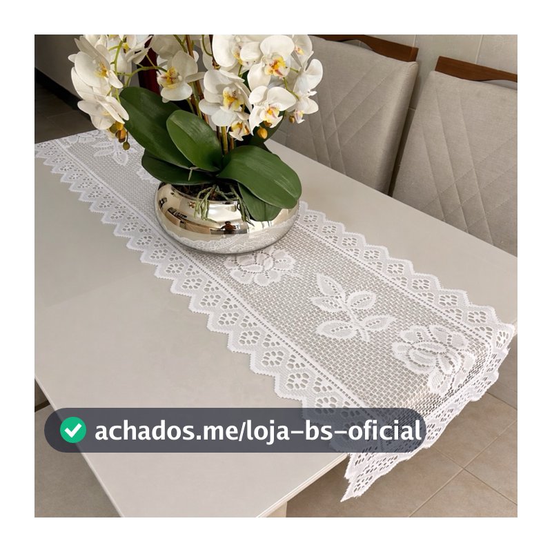 Caminho de mesa Renda Trilho de mesa
