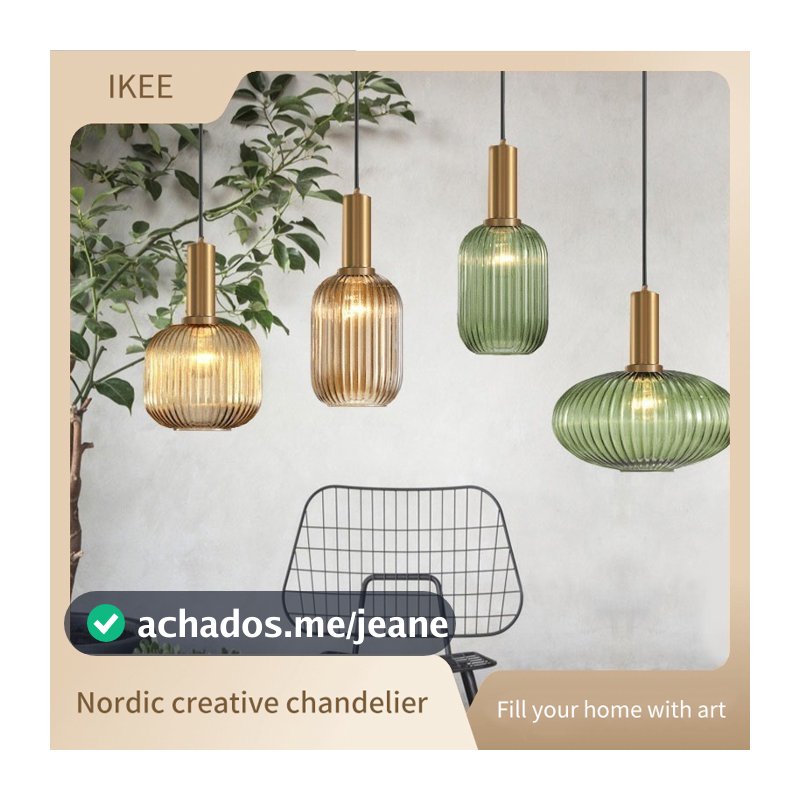 Lustre Sala Jantar Pendente Luminária Teto LED Lustres Cozinha Moderno Lustre Para Sala e Quarto