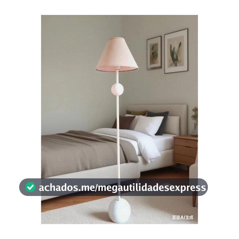 Luminária Abajur de Chão Piso Jabuticaba Esferas Design Moderno para Sala e Quarto Bivolt（1068）
