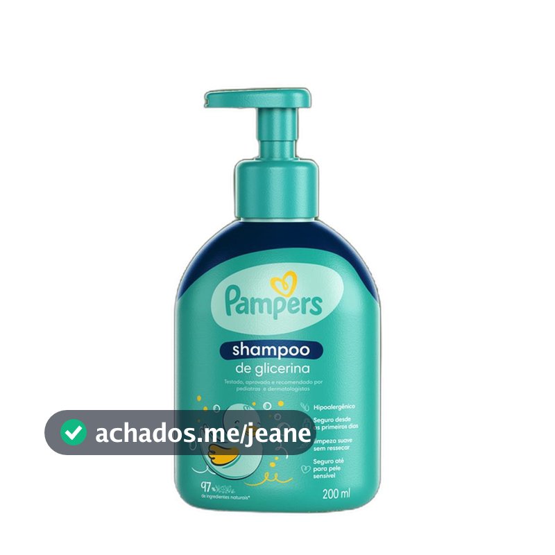 Pampers Glicerina - Shampoo 200ml