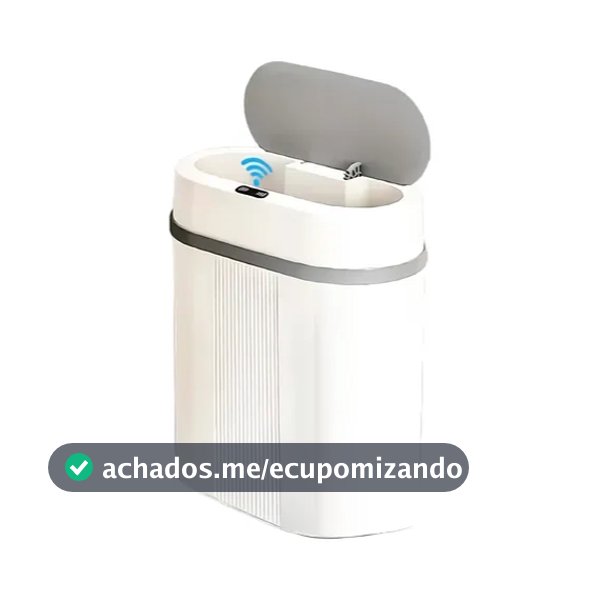 Lixeira Inteligente Sensor Automática 12 Litros Anti Odor LuvinCo