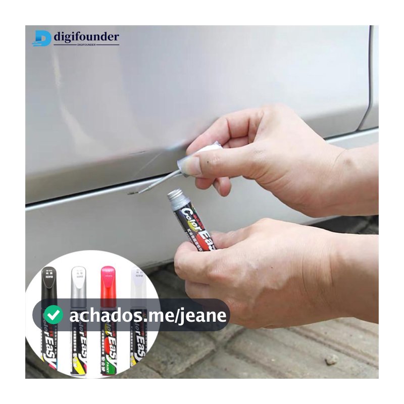 DIGIFOUNDER Caneta De Pintura Colorida Para Reparo De Arranhões De Carro À Prova D'água Manutenção DGA1