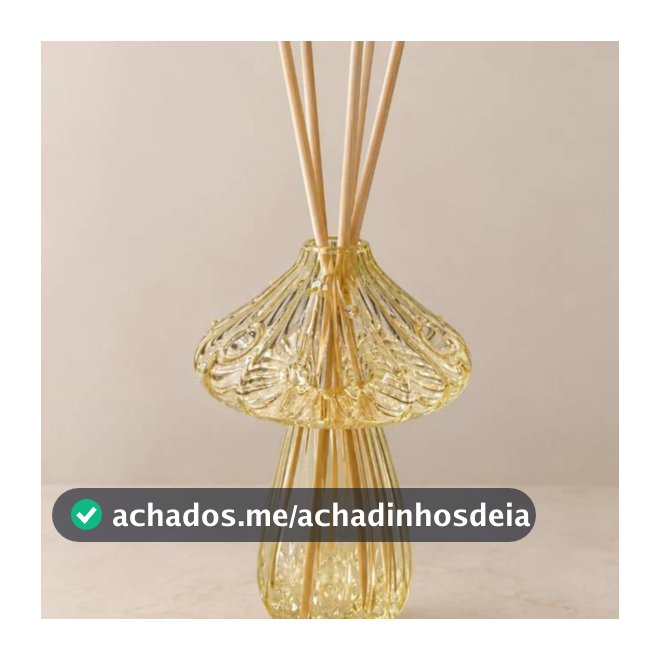 Enfeite Decorativo Difusor E Aromatizador De Vidro Elegante E Decorativo 50ml