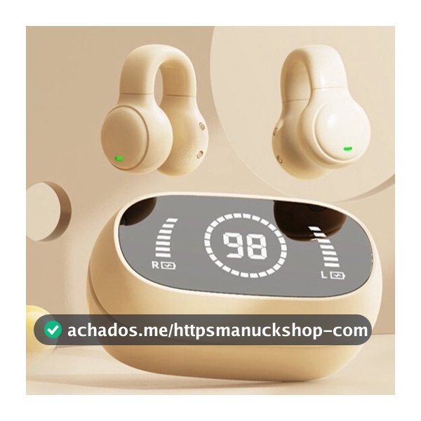 Fones de ouvido sem fio Bluetooth Ear-Hook 5.3 Mini fones de ouvido estéreo para Android Ios -B4/B3