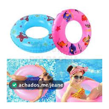 Boia Cintura Redonda Infantil Piscina Praia 60cm e 70cm