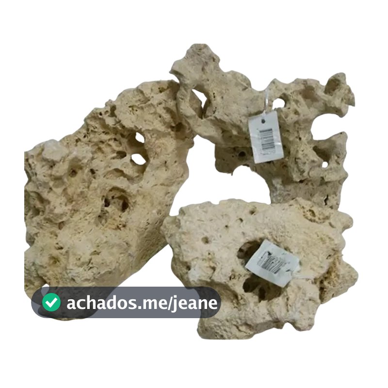 Rocha Para Aquários Marinho Ou Ciclídeo Africano - 1 Kg