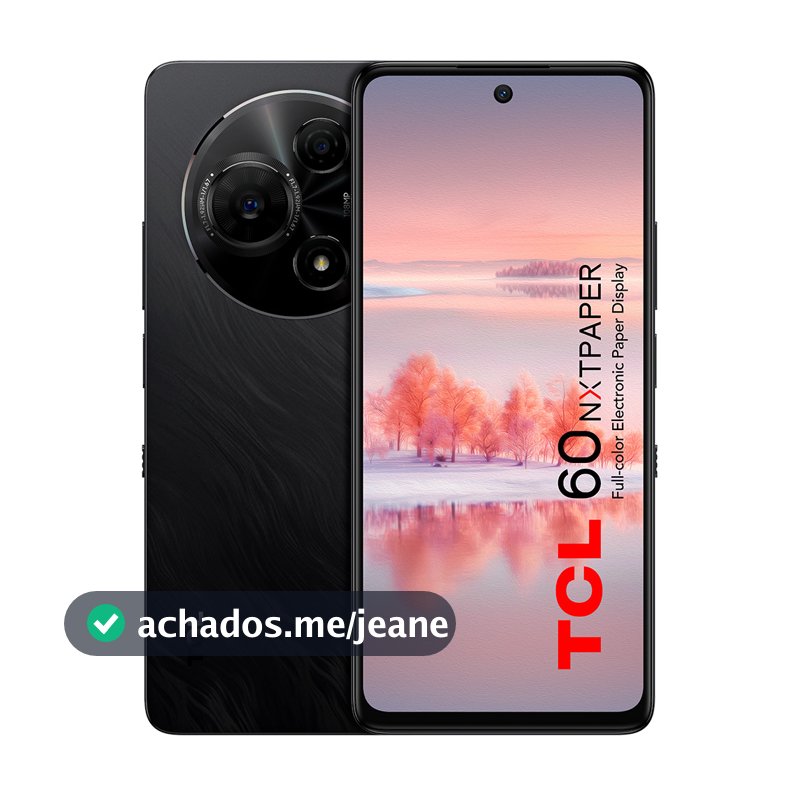 Smartphone TCL 512GB 108MP 18GB RAM 6.8" FHD+ Octa-Core 5.200mAh TCL 60 NXTPAPER