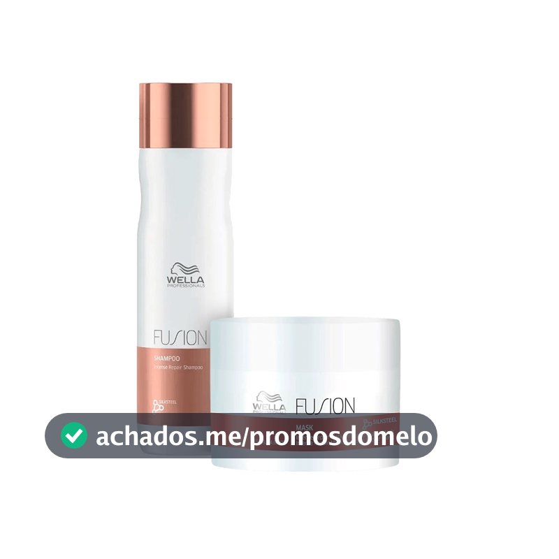 Kit Fusion Shampoo & Máscara - Wella Professionals