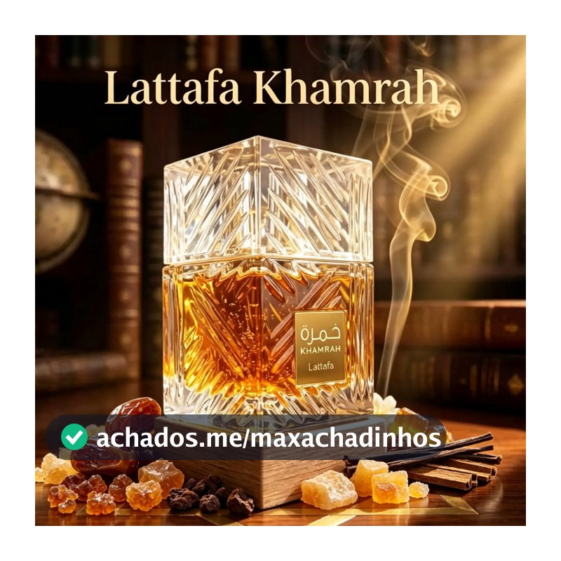 Perfume Árabe Khamrah 100ml Eau De Parfum Original Com Selo