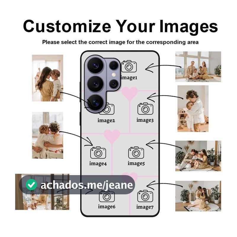 Capa de celular personalizada com foto de 6,9 polegadas para Galaxy S26, capa fina de borracha macia, capa de celular fo