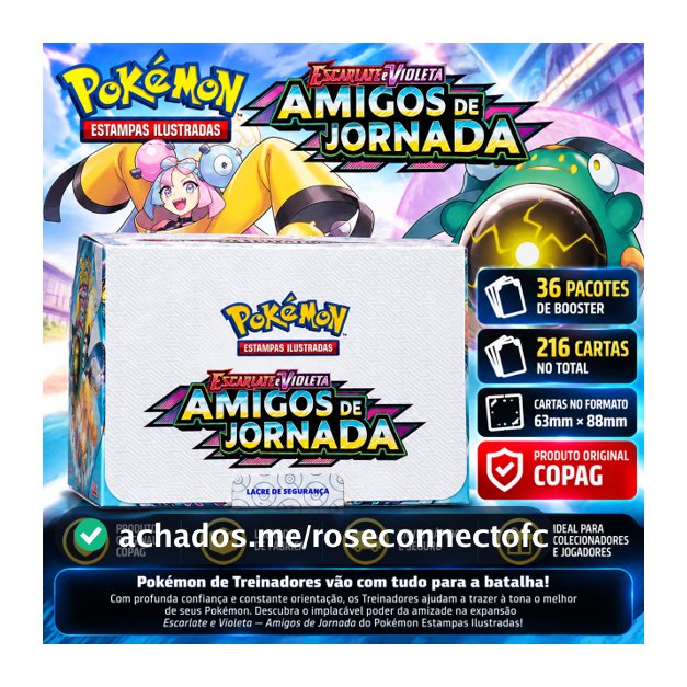 Booster Box Amigos de Jornada EV9 - Pokémon TCG