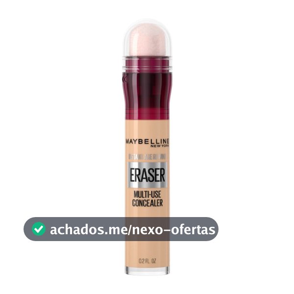 Corretivo Líquido Multiuso de Alta Cobertura e Fórmula Vegana, Instant Age Rewind Eraser Maybelline NY 6ml