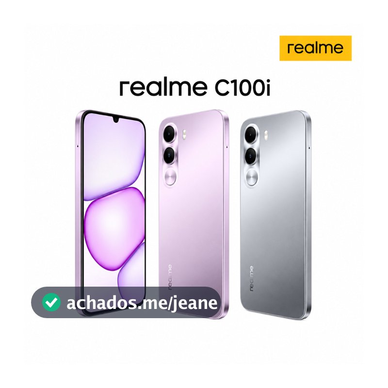 Smartphone Realme C100i NFC Versão Global Original Envio Imediato