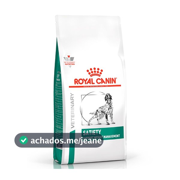 Ração Royal Canin Veterinary Nutrition Satiety para Cães Adultos - 1,5Kg