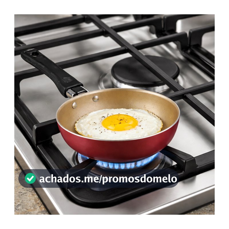 Frigideira Antiaderente Frita Ovo Perfeito Multiuso 14Cm Frigideira  Teflon
