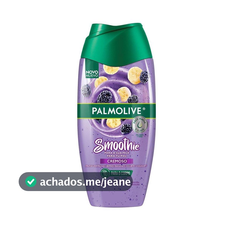 Sabonete Líquido Palmolive Smoothie Nutritivo Frutas Vermelhas Banana e Iogurte 250ml