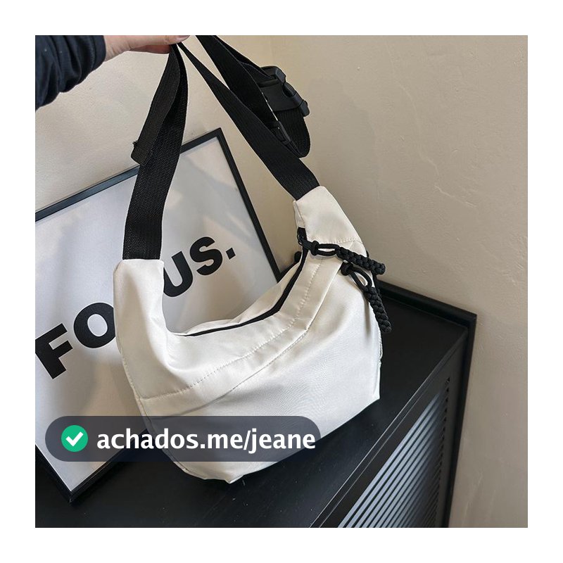 Bolsa transversal, grande capacidade, casual moderna, nova linha, estilo underarm o braço 305