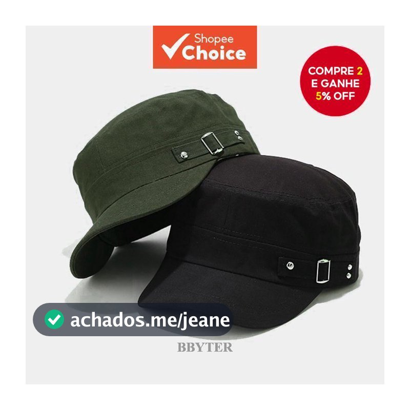 Moda Verão Boné Militar Masculino Proteção Solar Cor Sólida Algodão Plana Topo De Beisebol Para Esporte/Ao Ar Livre