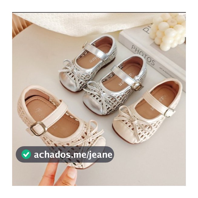 Meninas malha oco arco Mary Jane sapatos verão respirável sola macia sandálias de princesa bebê Velcro pequenos sapatos