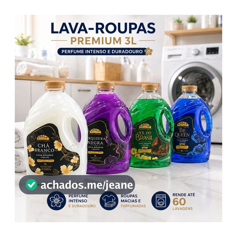 Lava-roupas Líquido Coala Laundry 3l
