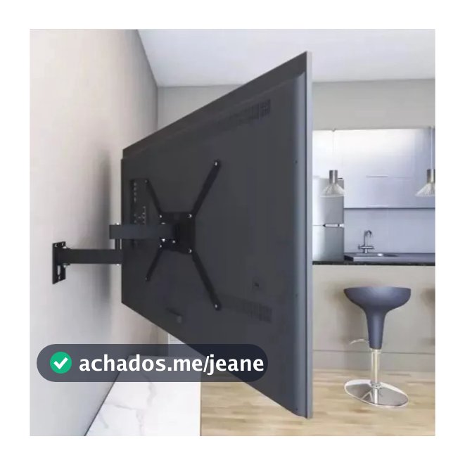 Suporte Tv Articulado  Led 14 16 20 22 27 32 40 42 ART 42 LONGO