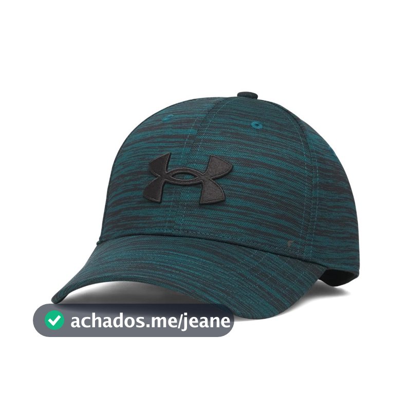 Bone de Treino Under Armour Blitzing Adj Masculino Verde e Preto