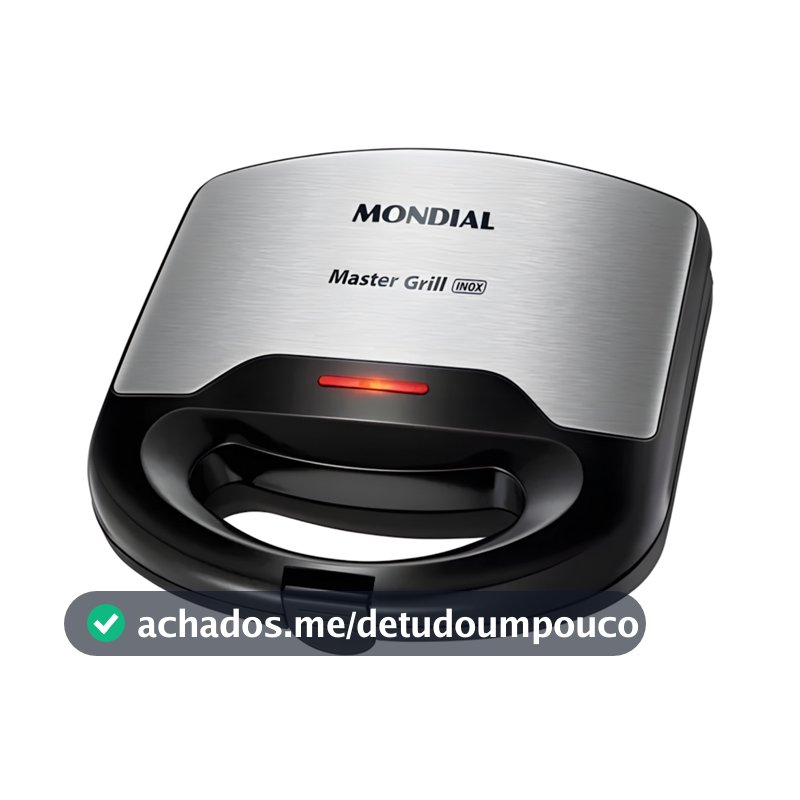 Sanduicheira Mondial S-20 Master Grill 750W Antiaderente