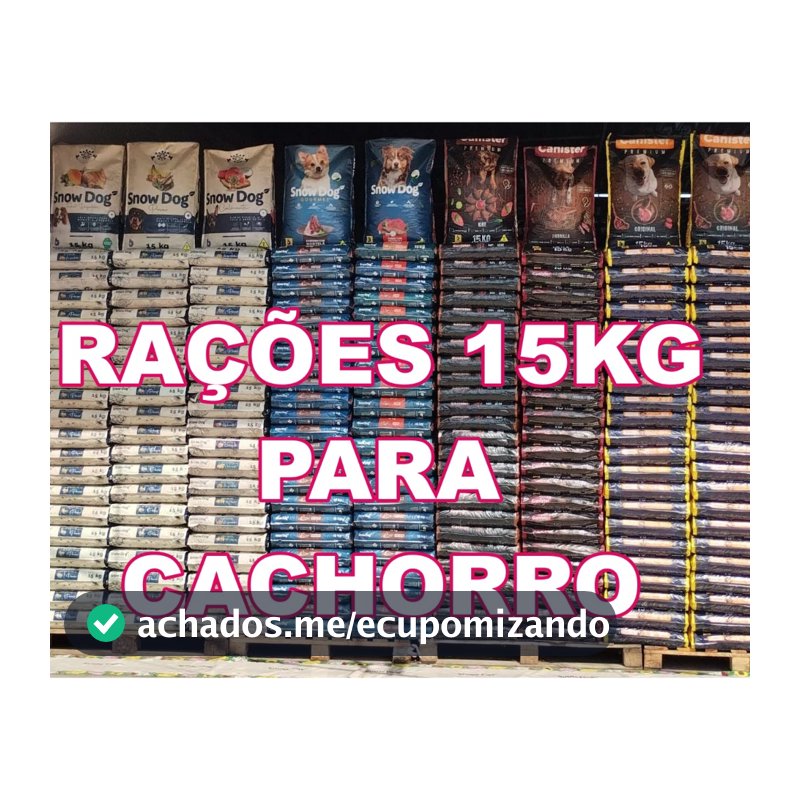 Ração Para Cachorro 15kg Super Premium, Premium Especial, Premium de Alta Qualidade Para Cão Adulto