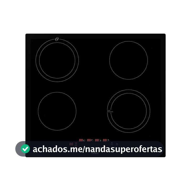 Fogão Cooktop Eletrico De Indução Oster Otop402 4 Bocas