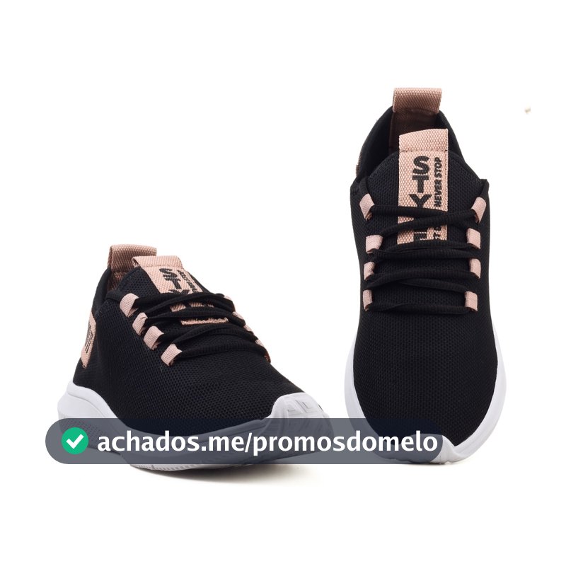 Tênis Malha Respirável Calce Fácil Esportivo Academia Treino Caminhada Corrida Masculino Feminino