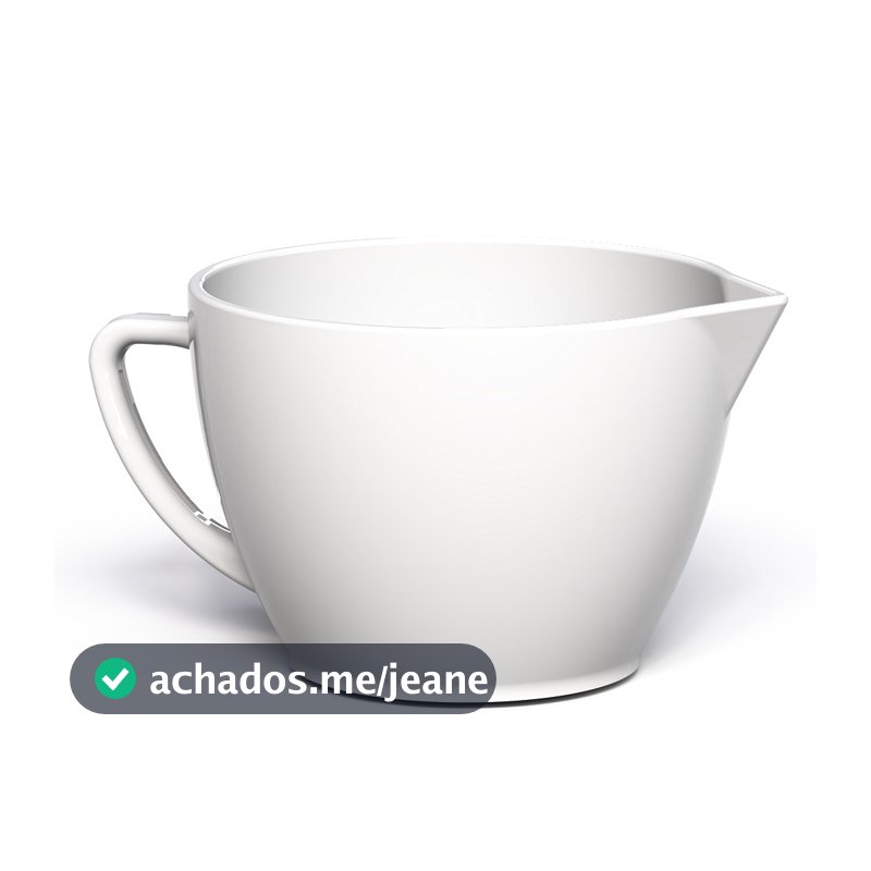 Bowl De Preparo 2L C/ Alça Branco Ceraflame Gourmet