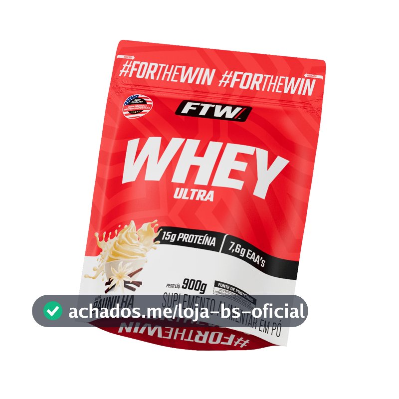 Whey Ultra Protein Refil 900g - FTW