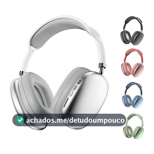 P9 Air Bluetooth Music Fone De Ouvido Estéreo Sem Fio Com Microfone PRETO