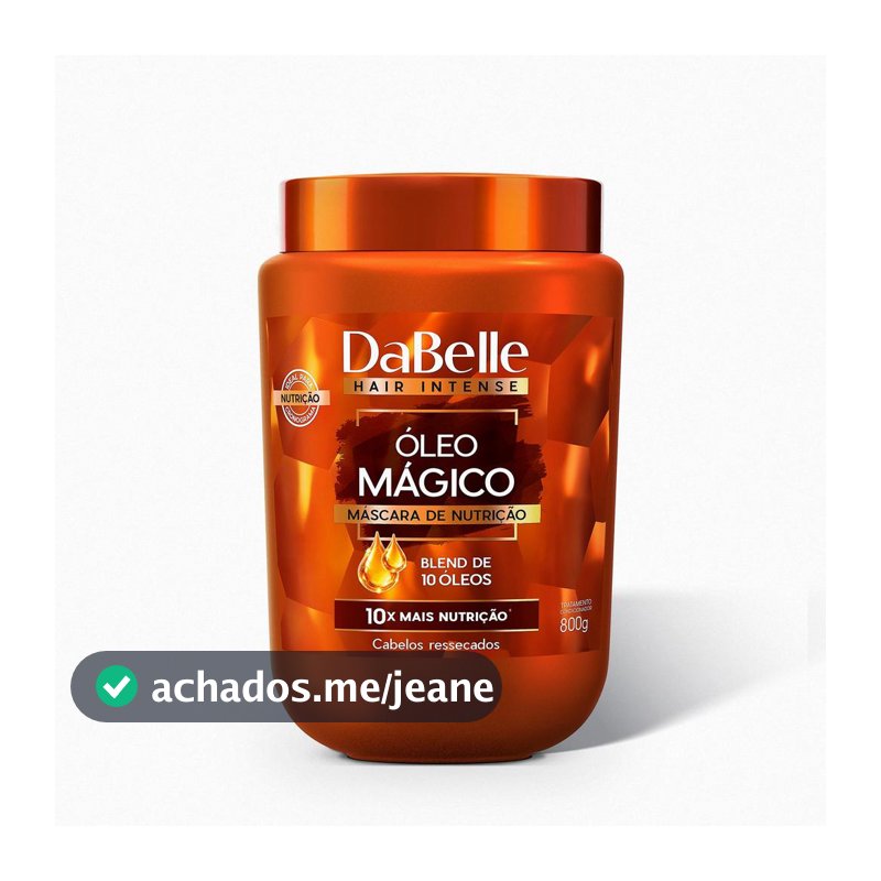 Máscara Óleo Mágico 800g - DaBelle Hair