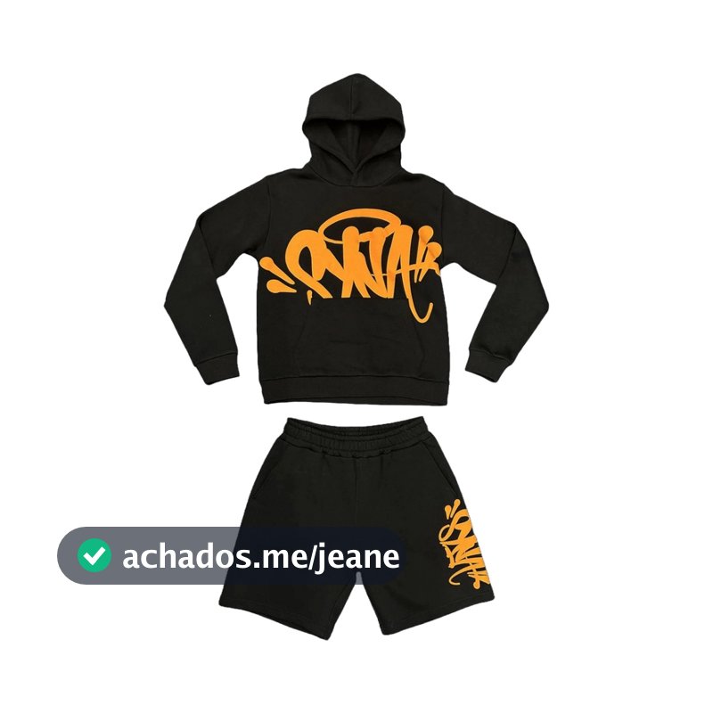 Conjunto Syna World Black Orange
