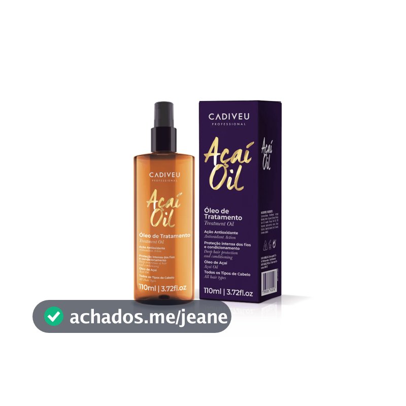 Cadiveu Açaí - Óleo De Tratamento 110ml