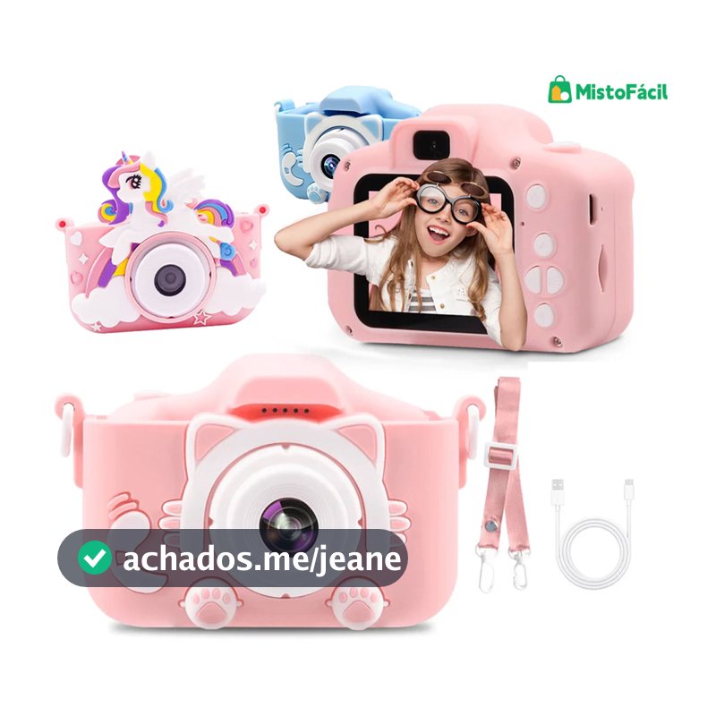 Câmera Digital infantil Câmera infantil Câmera fotográfica infantil Fotógrafo e filmagem de filmes Real Pho