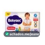 Fralda Descartável Babysec Galinha Pintadinha Shortinho Hiper Xg Com 42 Unidades
