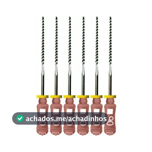 Lima Manual Tipo K File 25mm N°06 Endodontia - Eurodonto TDKA